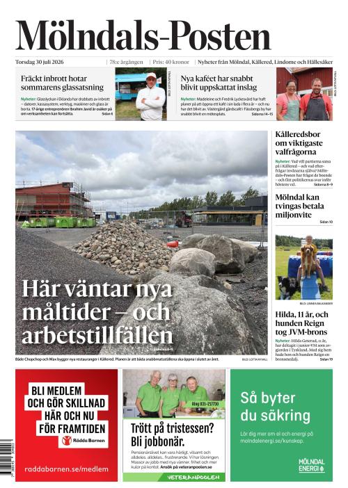 Mölndals-Posten 30.7.2026