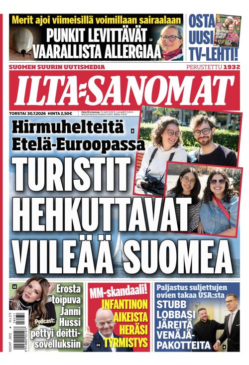 Ilta-Sanomat 30.7.2026
