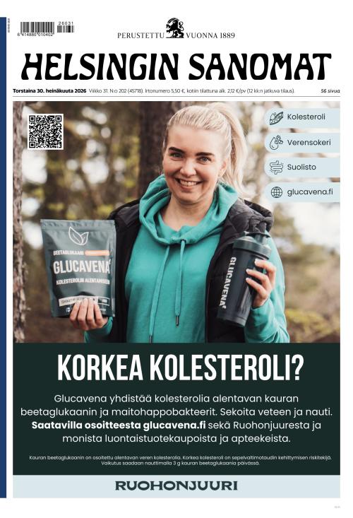 Helsingin Sanomat 30.7.2026