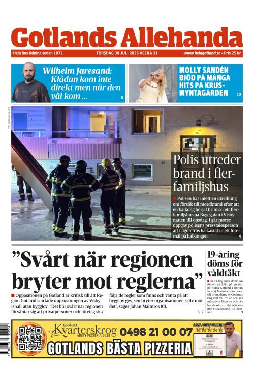 Gotlands Allehanda 30.7.2026
