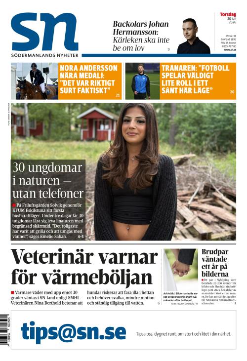 Södermanlands Nyheter 30.7.2026