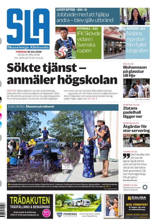 Skaraborgs Allehanda 30.7.2026