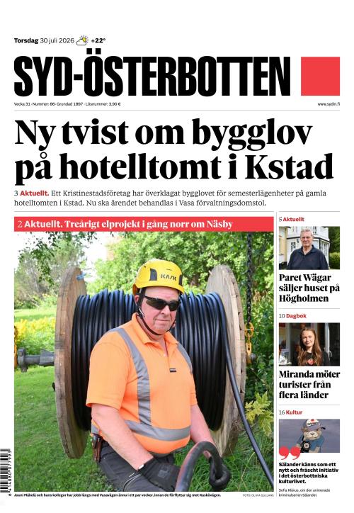 Syd-Österbotten 30.7.2026