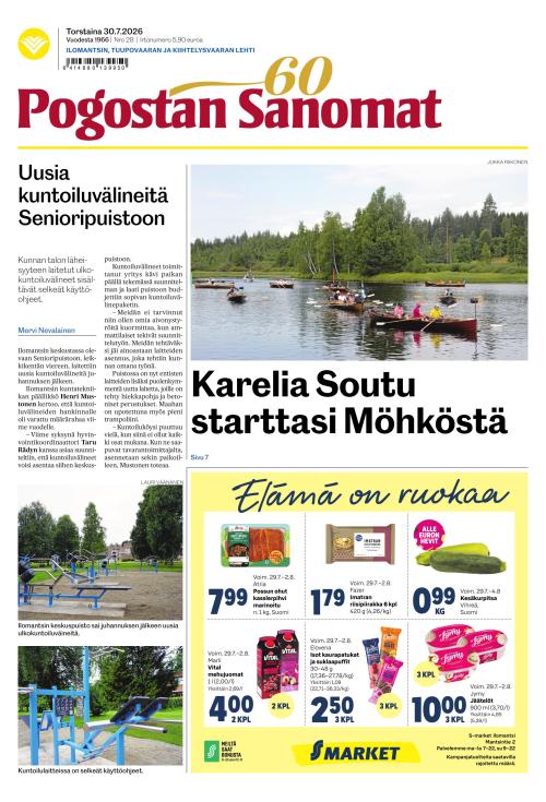 Pogostan Sanomat 30.7.2026