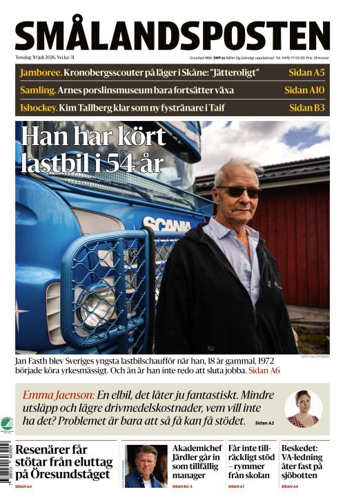 Smålandsposten 30.7.2026