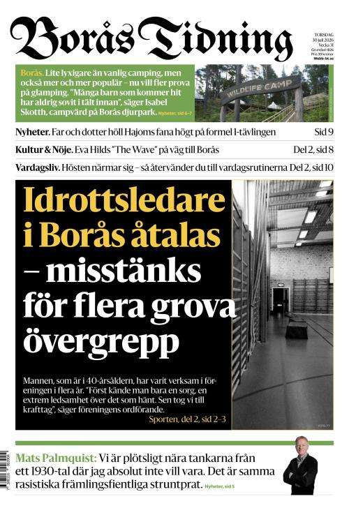 Borås Tidning 30.7.2026