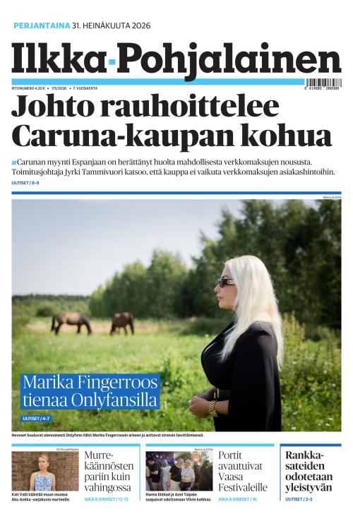 Ilkka-Pohjalainen 31.7.2026