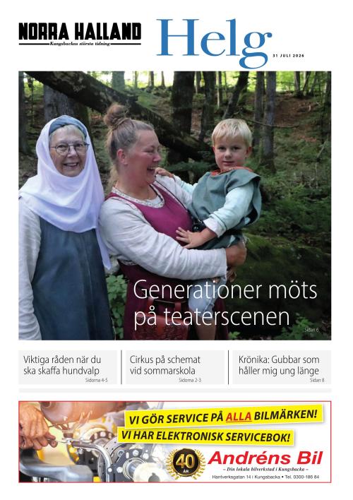 Norra Halland 31.7.2026