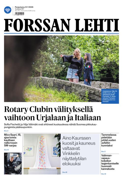 Forssan Lehti 31.7.2026
