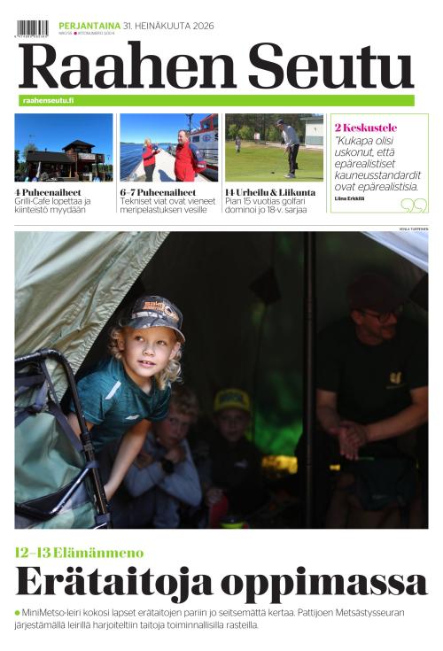 Raahen Seutu 31.7.2026
