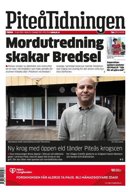 Piteå-Tidningen 31.7.2026