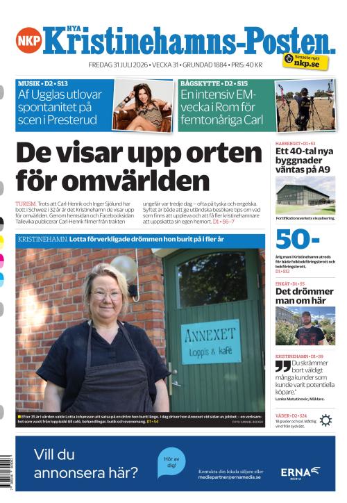 Nya Kristinehamns-Posten 31.7.2026