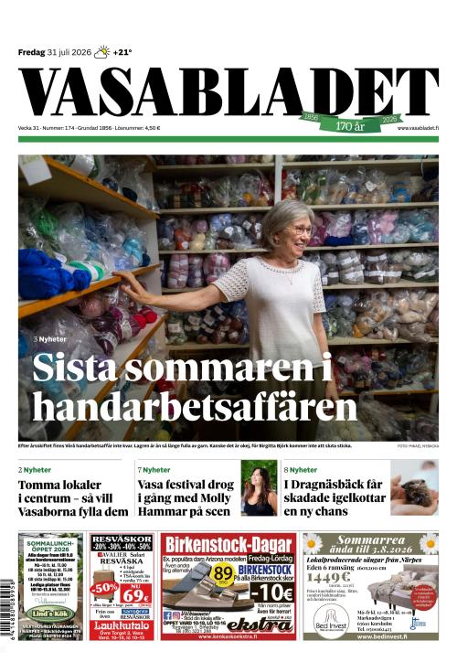 Vasabladet 31.7.2026