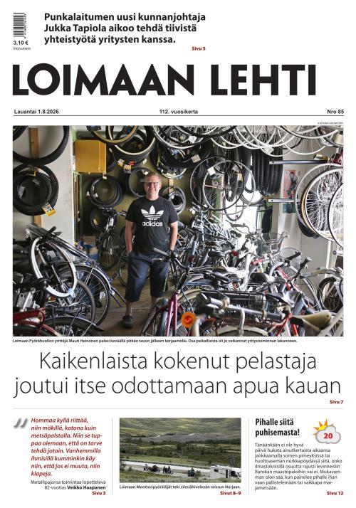 Loimaan Lehti 1.8.2026