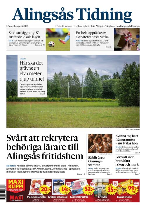 Alingsås Tidning 1.8.2026