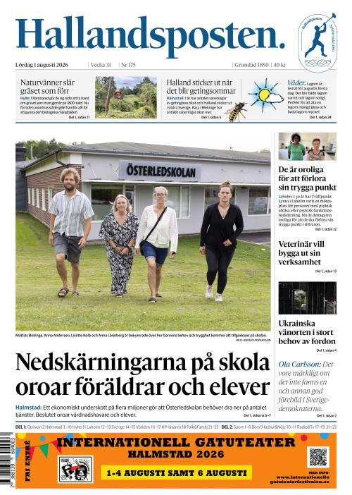 Hallandsposten 1.8.2026