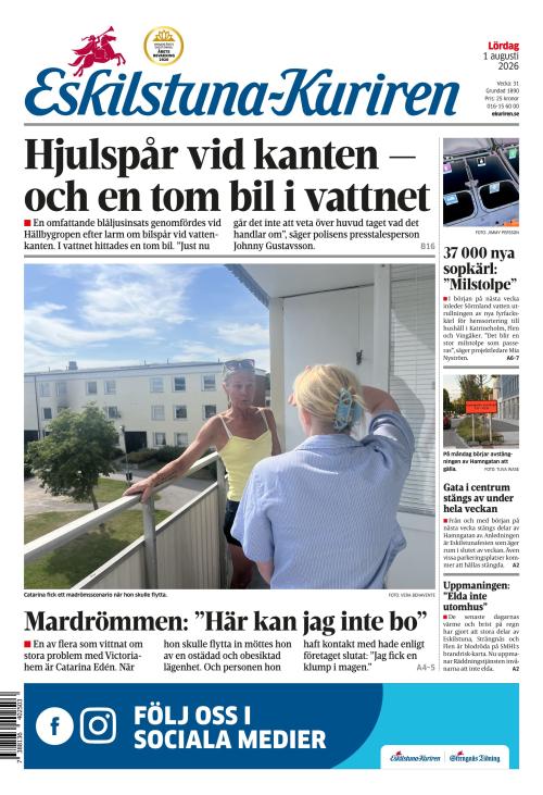 Eskilstuna-Kuriren 1.8.2026