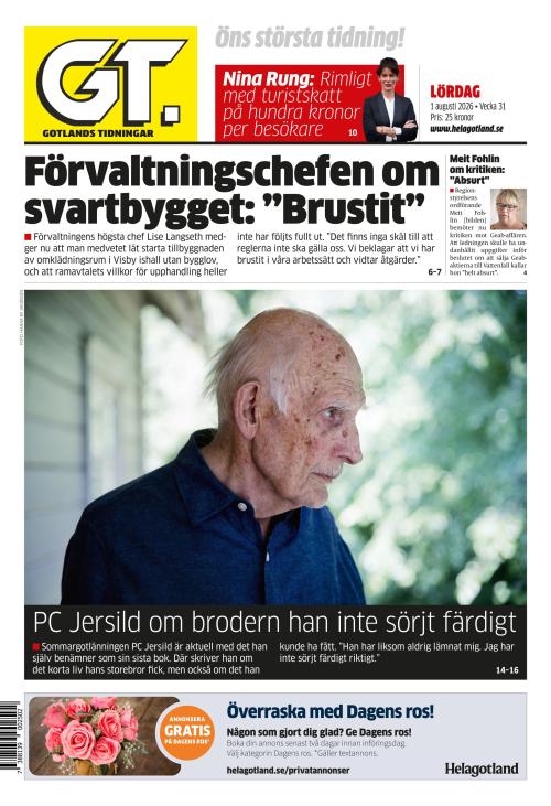 Gotlands Tidningar 1.8.2026