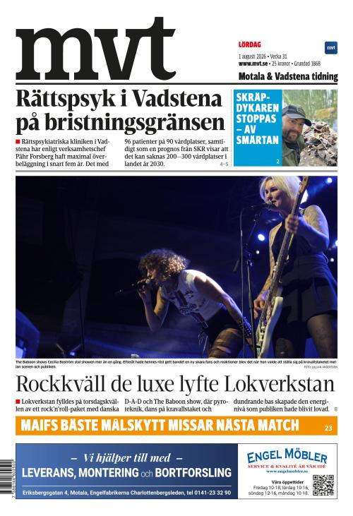Motala Vadstena Tidning 1.8.2026