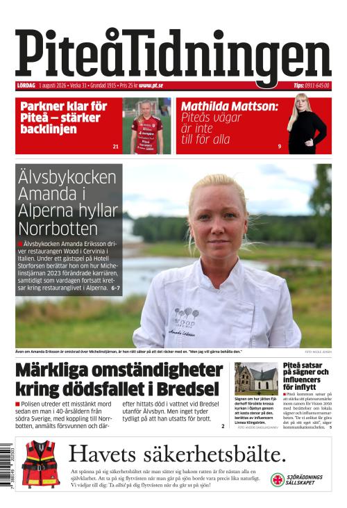 Piteå-Tidningen 1.8.2026