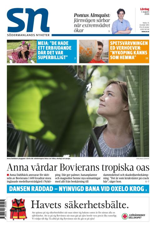 Södermanlands Nyheter 1.8.2026