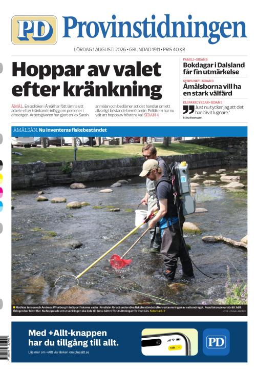 Provinstidningen Dalsland 1.8.2026