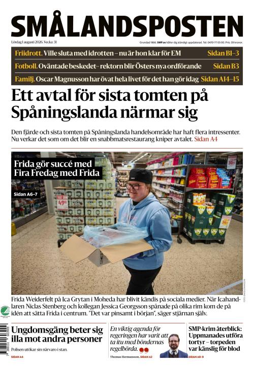 Smålandsposten 1.8.2026
