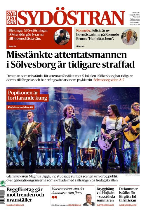 Sydöstran 1.8.2026