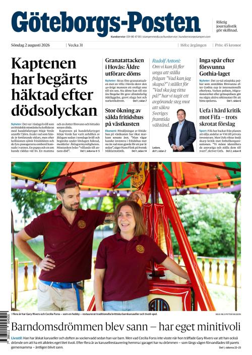 Göteborgs-Posten 2.8.2026