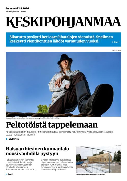 Keskipohjanmaa 2.8.2026