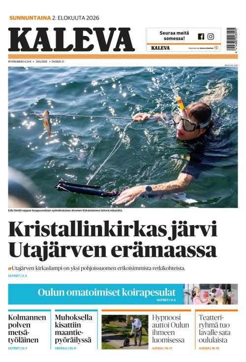 Kaleva 2.8.2026