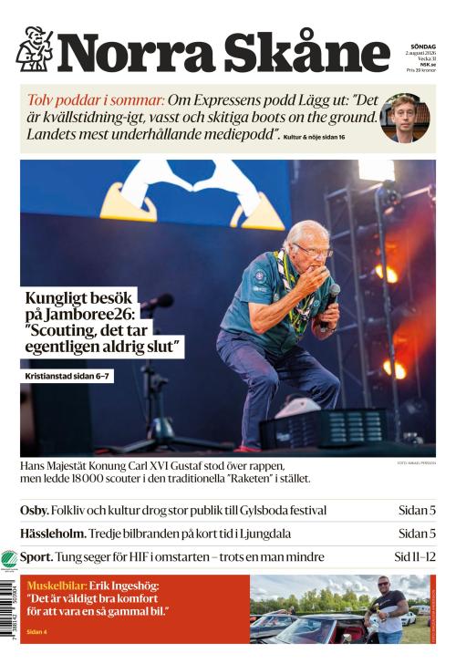 Norra Skåne 2.8.2026
