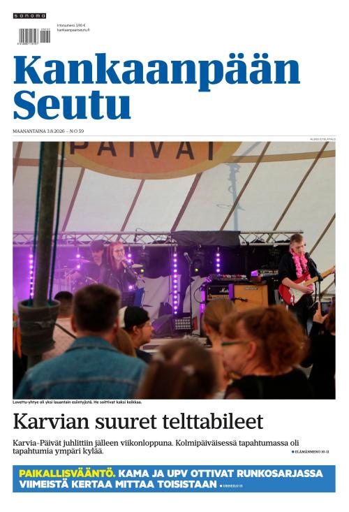 Kankaanpään Seutu 3.8.2026