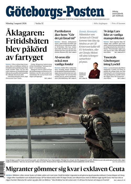 Göteborgs-Posten 3.8.2026