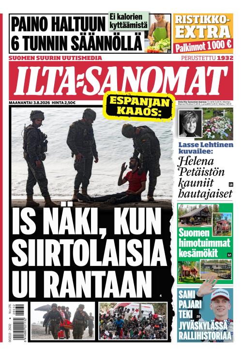 Ilta-Sanomat 3.8.2026