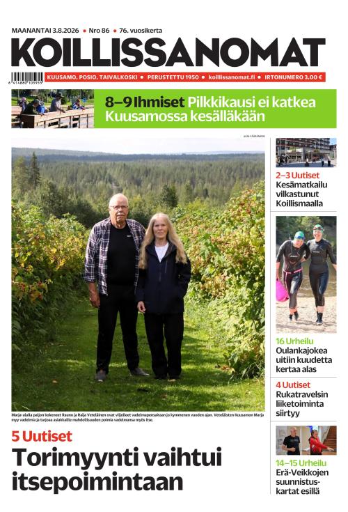 Koillissanomat 3.8.2026