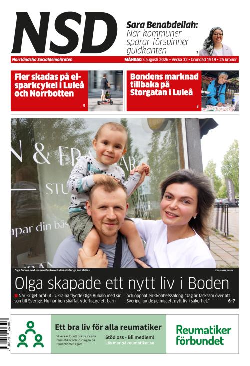 Norrländska Socialdemokraten 3.8.2026