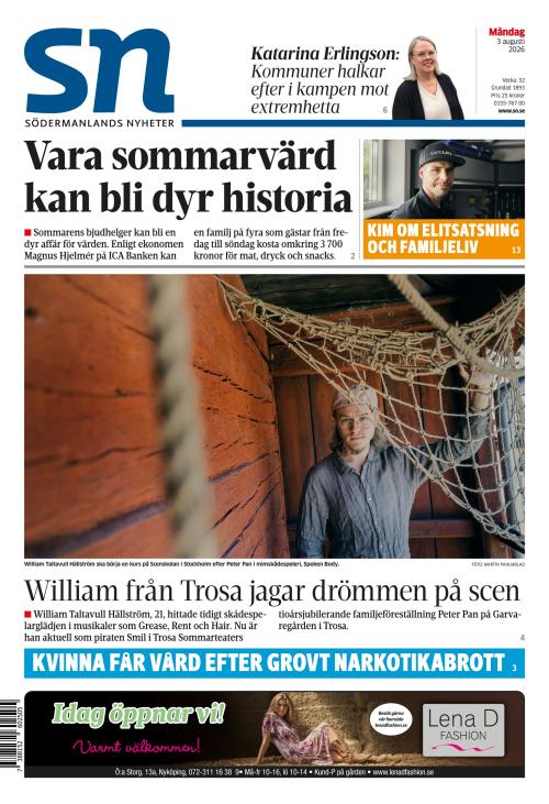 Södermanlands Nyheter 3.8.2026