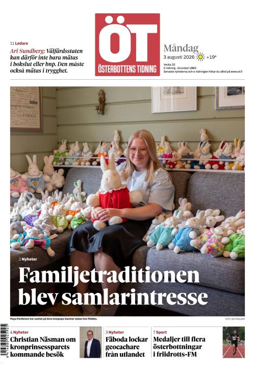 Österbottens Tidning 3.8.2026