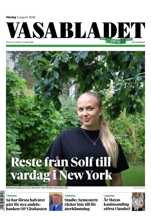 Vasabladet 3.8.2026