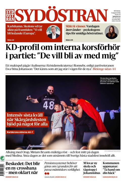 Sydöstran 3.8.2026