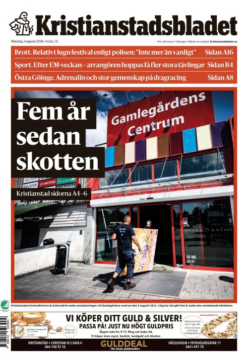 Kristianstadsbladet 3.8.2026