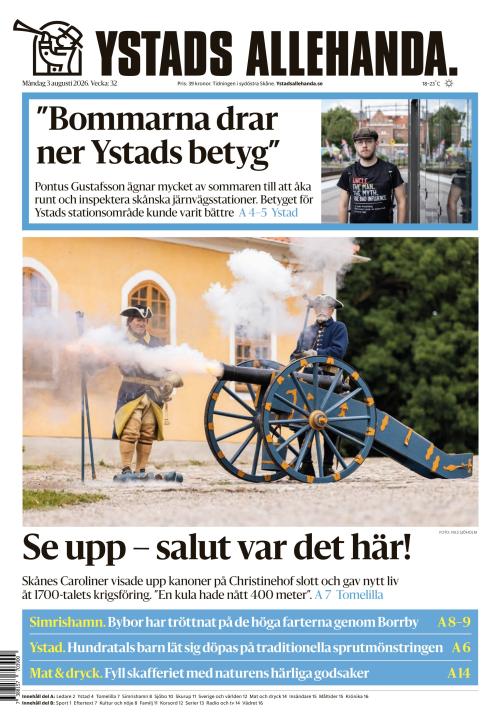 Ystads Allehanda 3.8.2026