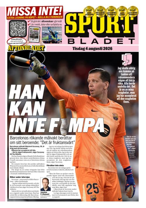 Aftonbladet Sportbladet 4.8.2026