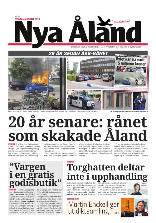 Nya Åland 4.8.2026