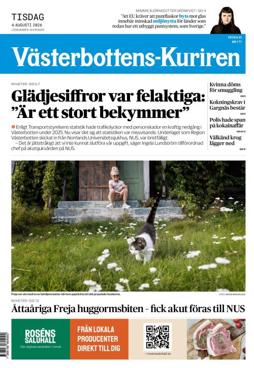 Västerbottens-Kuriren (SE) 4.8.2026