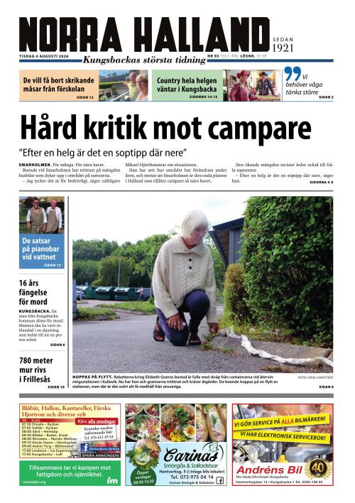 Norra Halland 4.8.2026