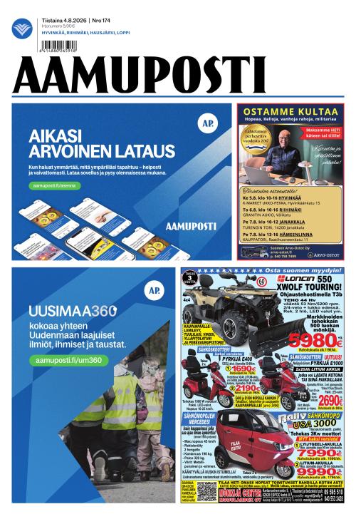 Aamuposti 4.8.2026