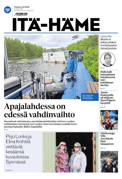 Itä-Häme 4.8.2026