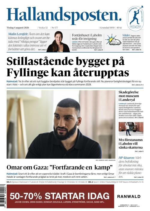 Hallandsposten 4.8.2026